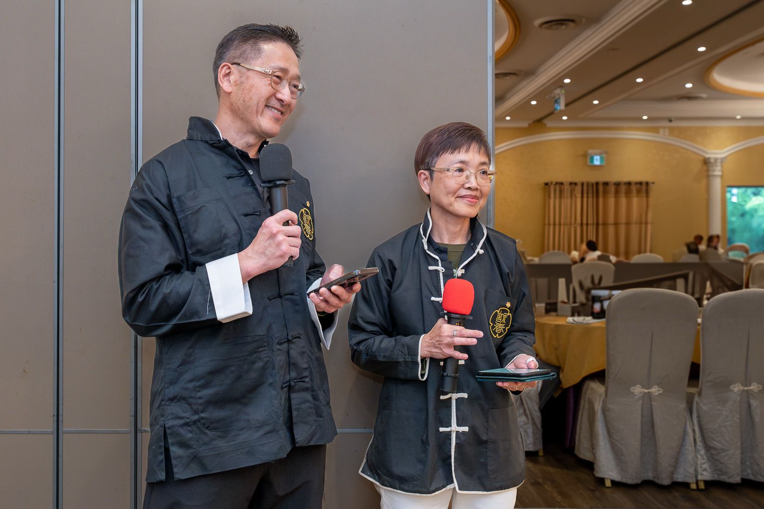 Sifu Benny's family with Master S. Fung and Sihen Paul 