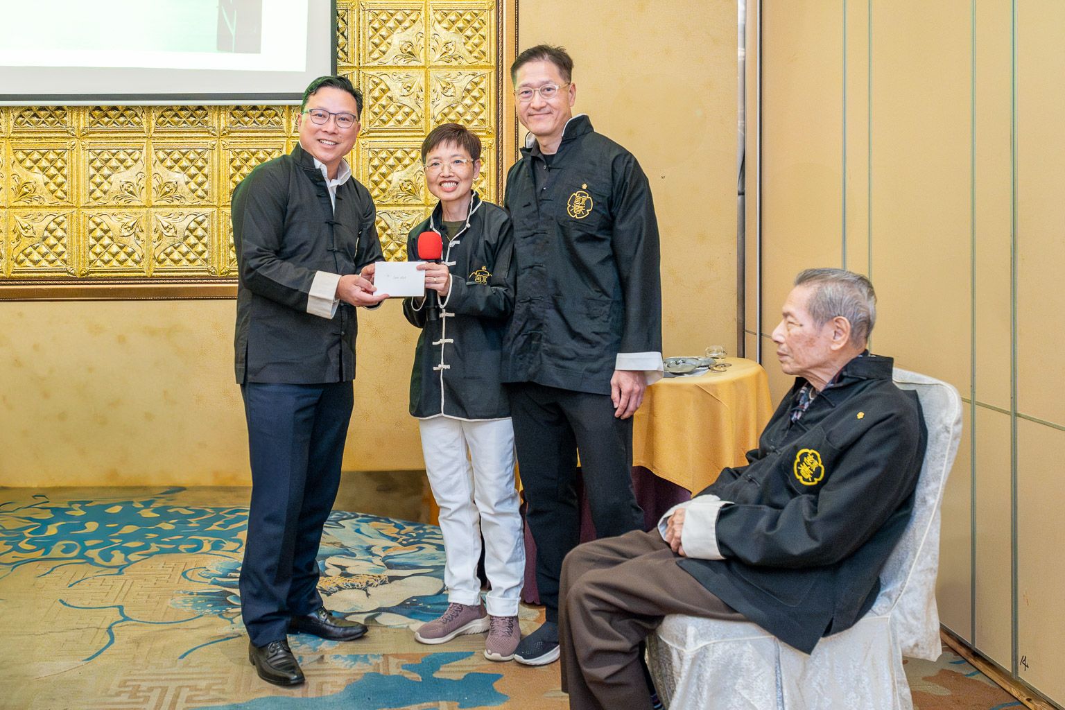 After test night snack with the current class!