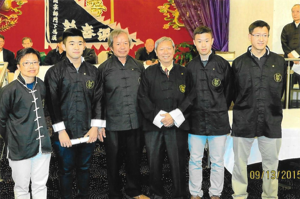 Sifu Benny and his students